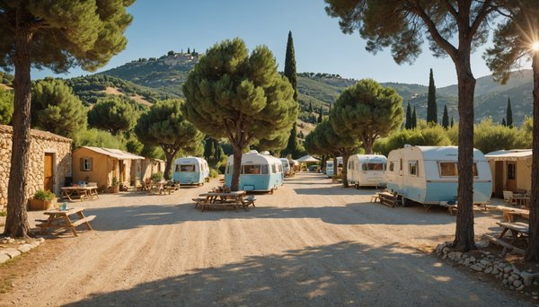 Selection de campings dans le sud de la france